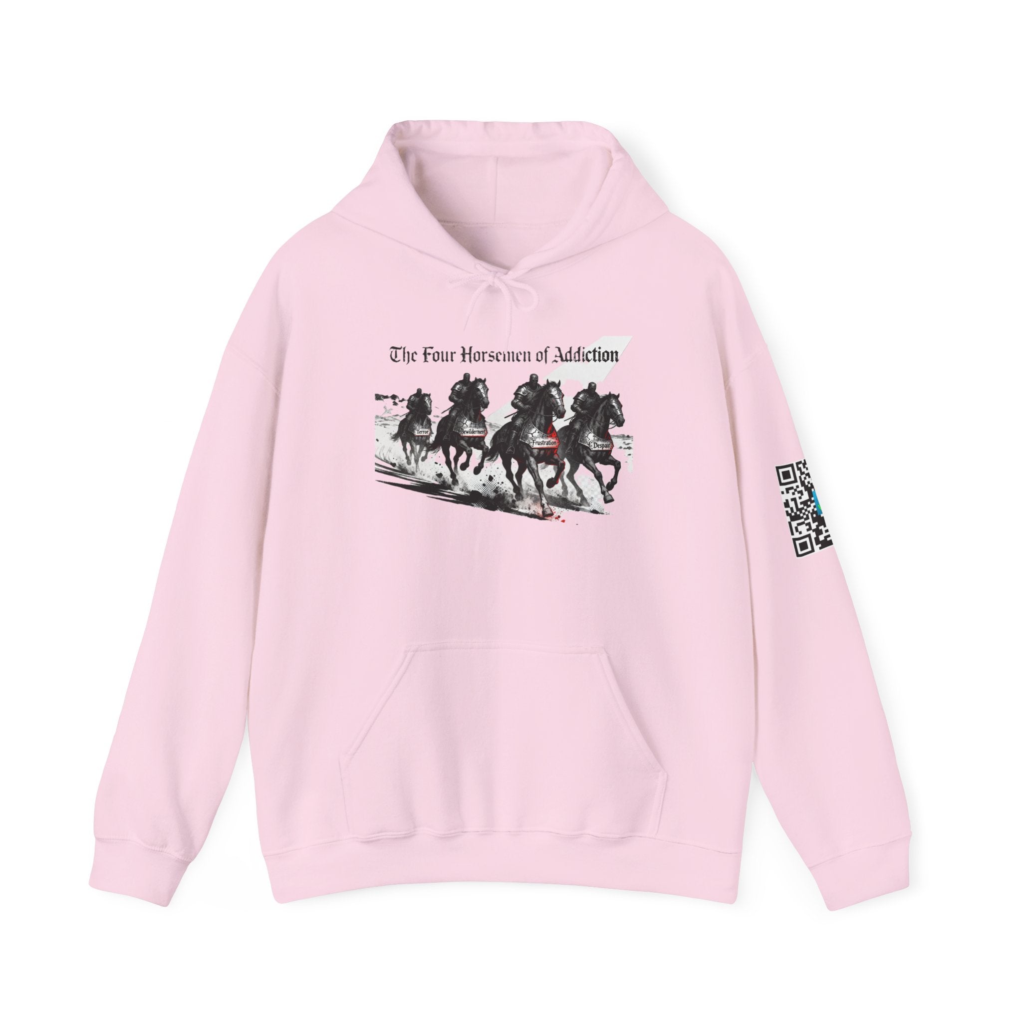 Hooded Sweatshirt - Four Horsemen of Addiction - Better Place with You
