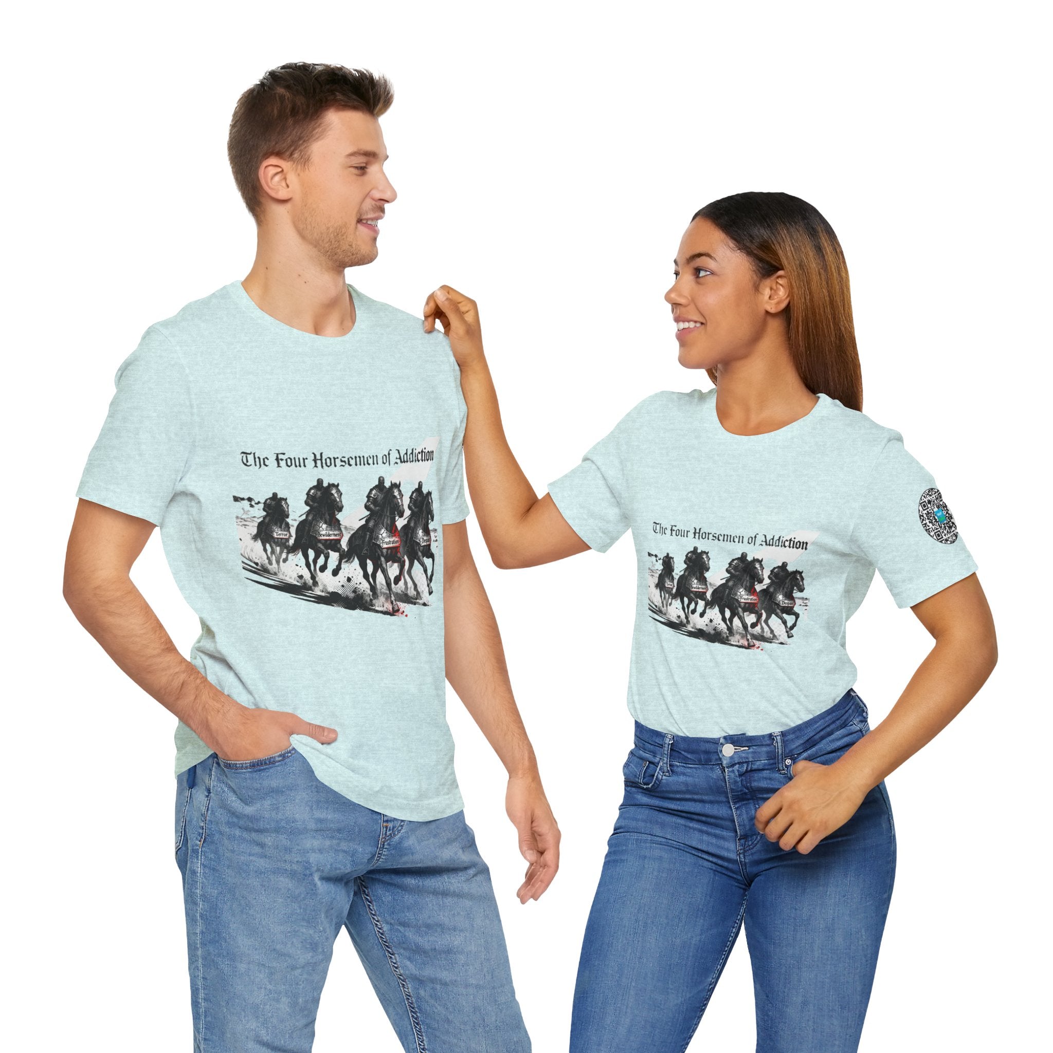 T-Shirt - Four Horsemen of Addiction - Better Place Design