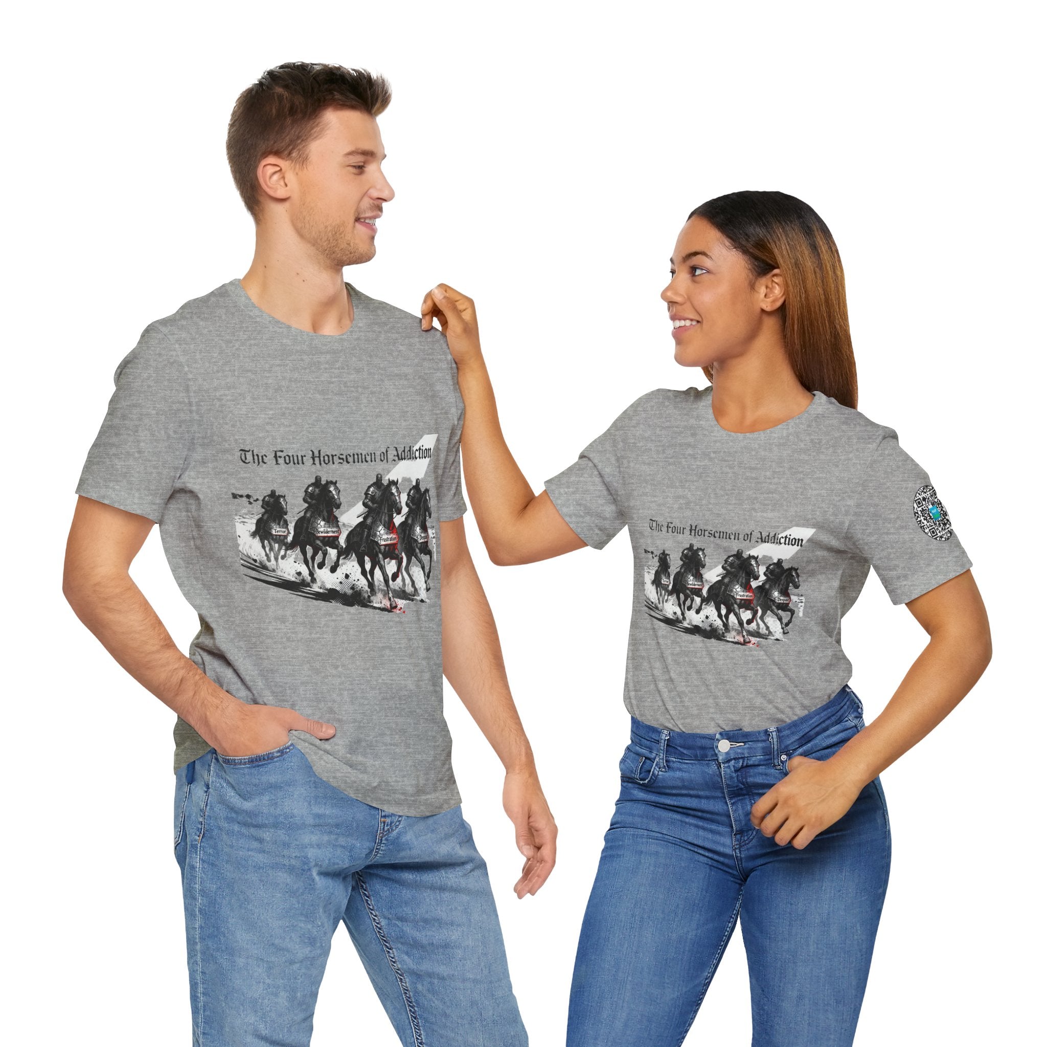 T-Shirt - Four Horsemen of Addiction - Better Place Design
