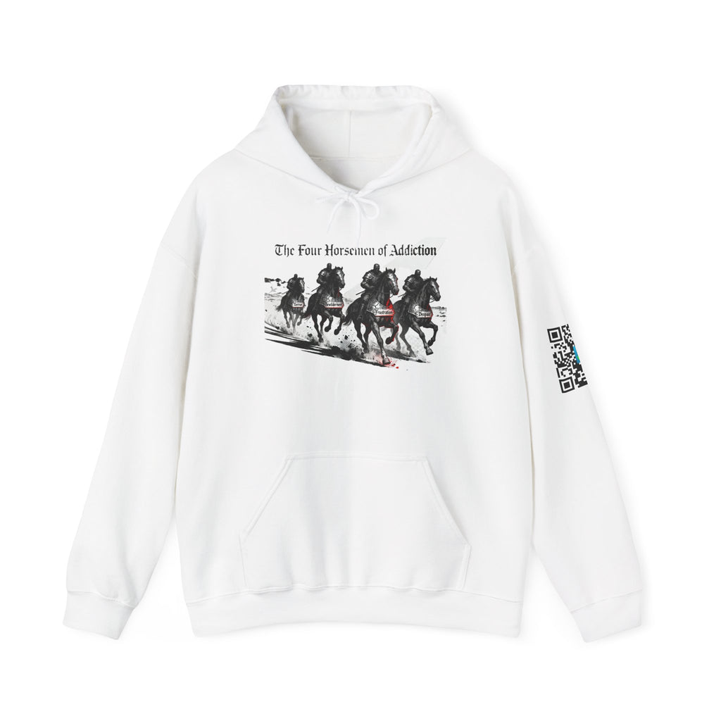 Hooded Sweatshirt - Four Horsemen of Addiction - Better Place with You