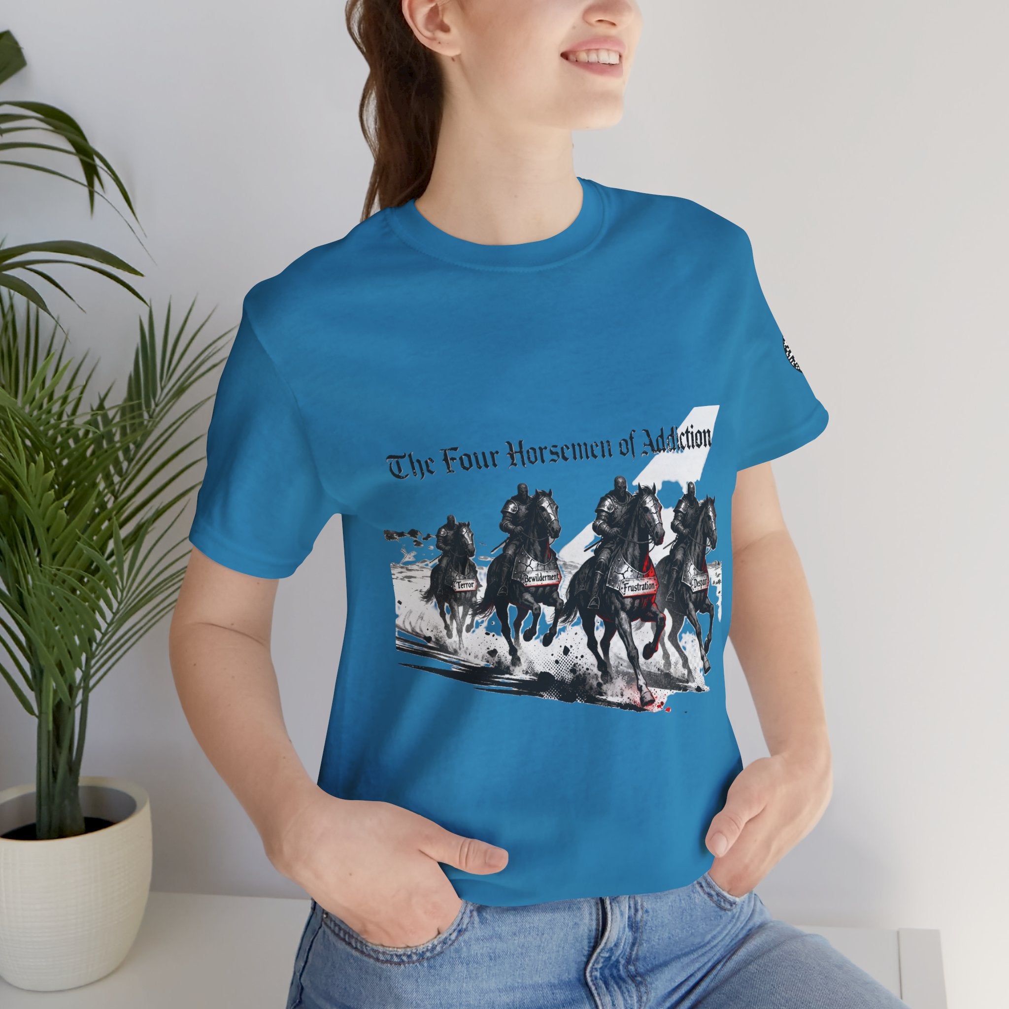 T-Shirt - Four Horsemen of Addiction - Better Place Design