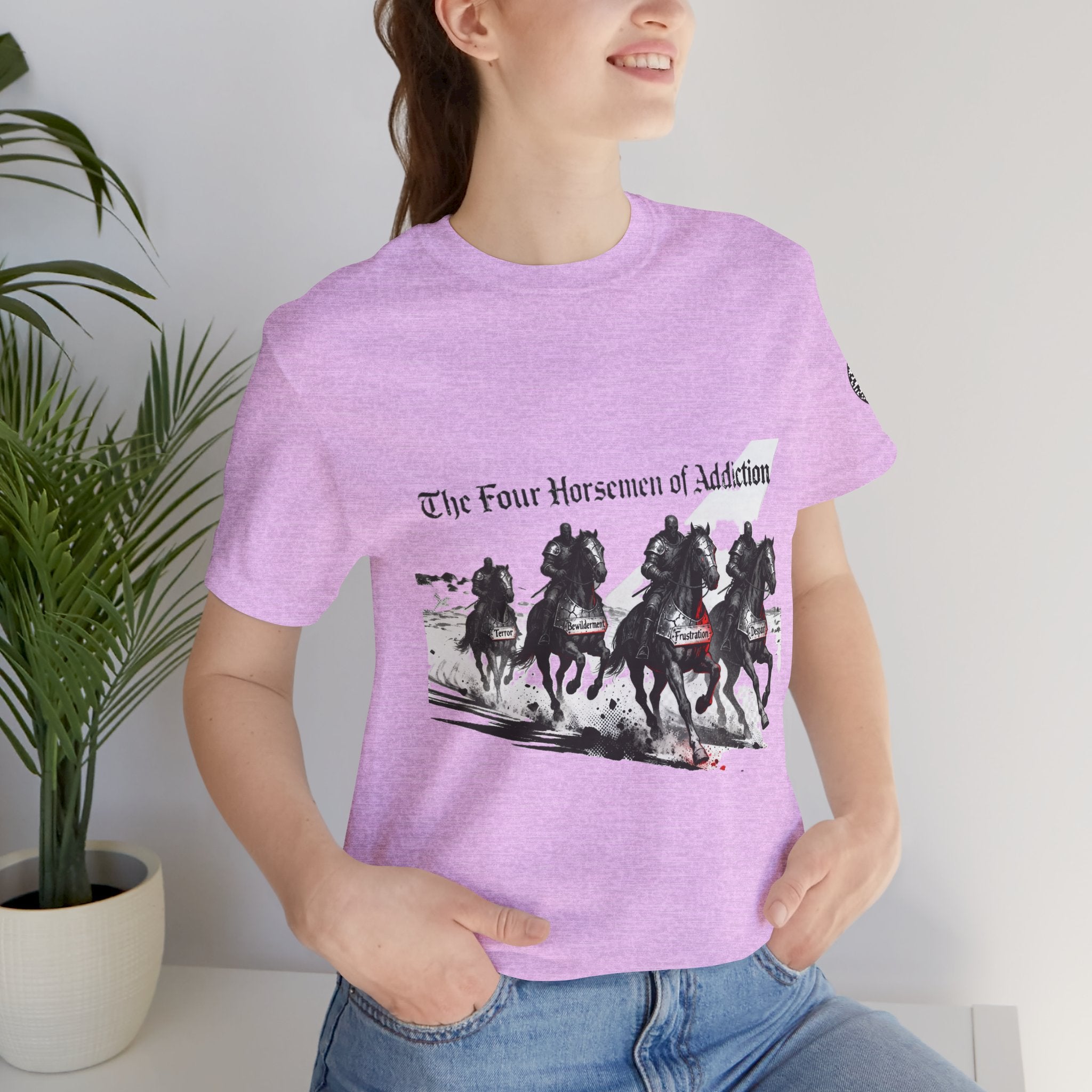 T-Shirt - Four Horsemen of Addiction - Better Place Design