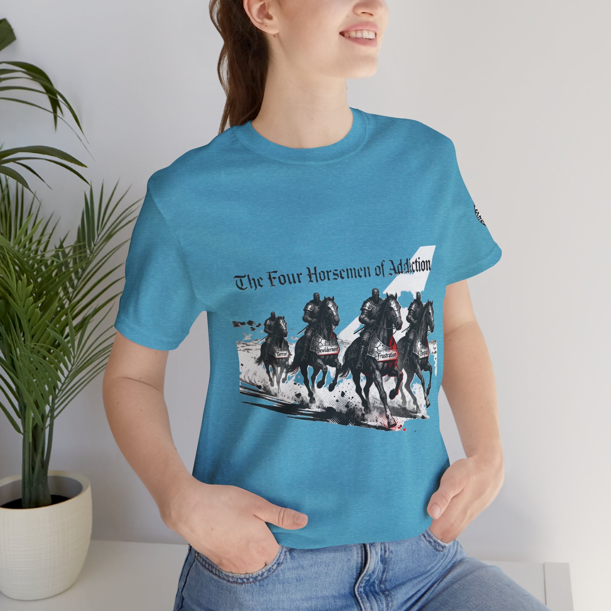 T-Shirt - Four Horsemen of Addiction - Better Place Design