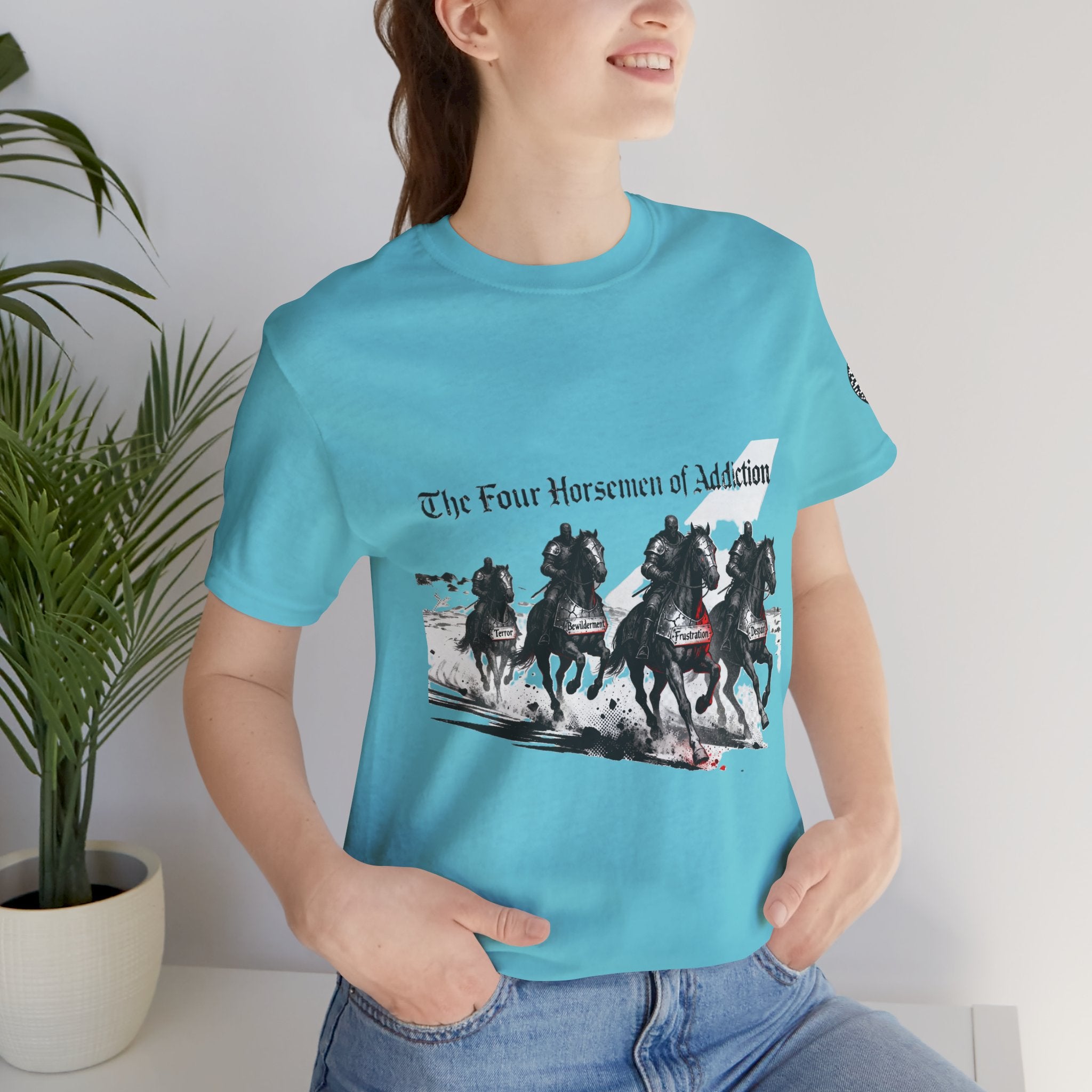 T-Shirt - Four Horsemen of Addiction - Better Place Design