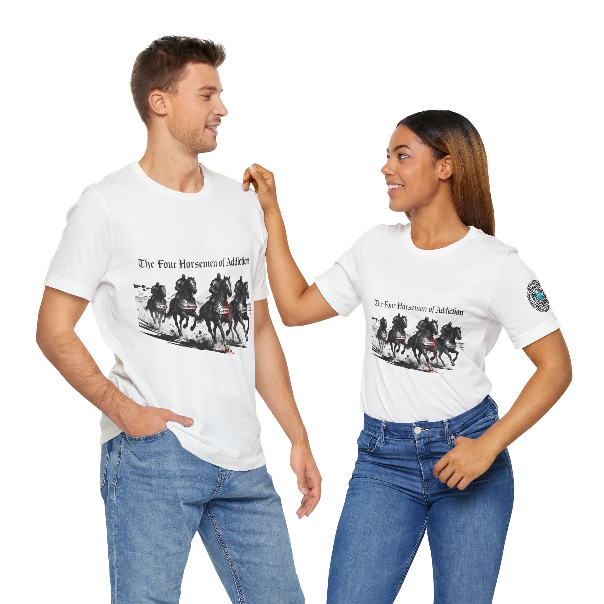 T-Shirt - Four Horsemen of Addiction - Better Place Design