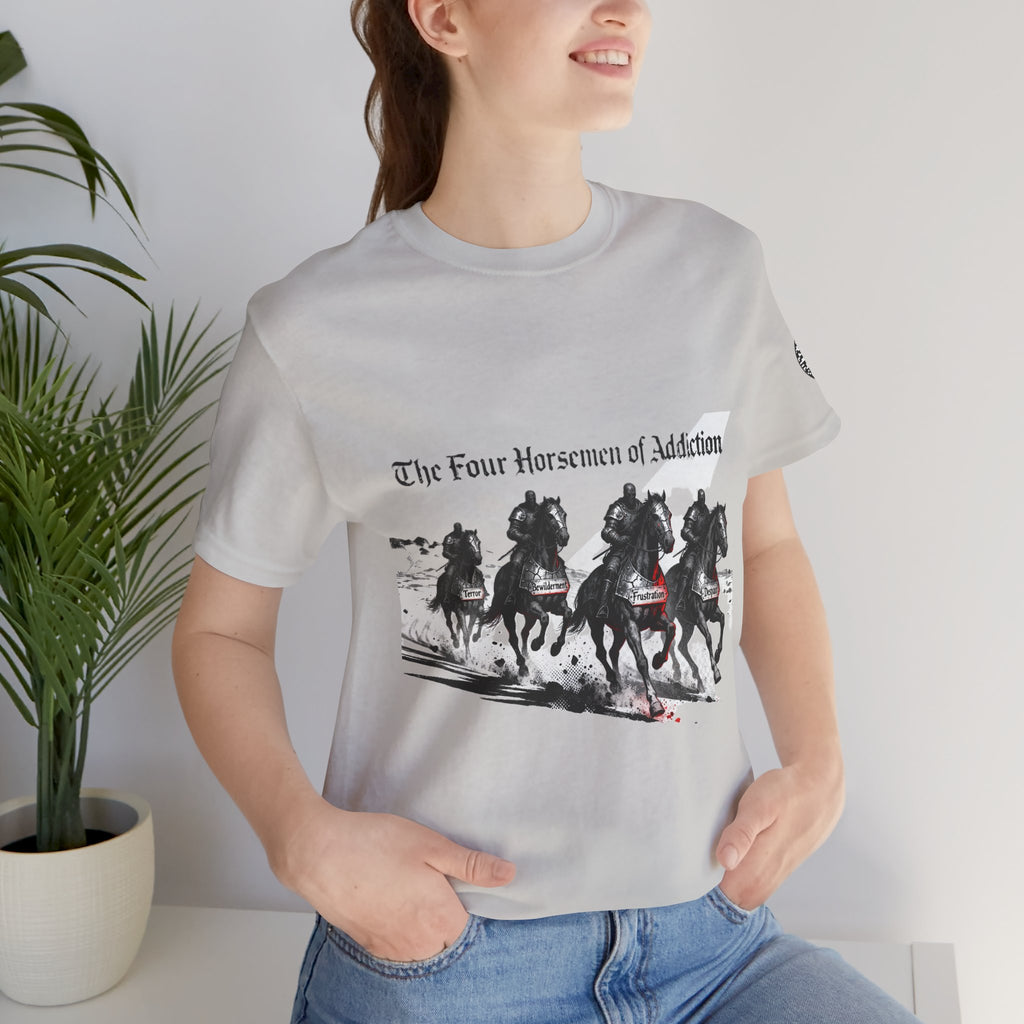 T-Shirt - Four Horsemen of Addiction - Better Place Design