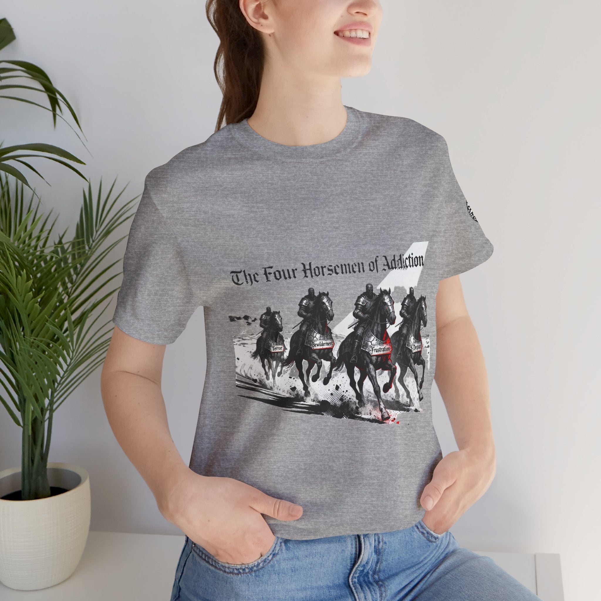 T-Shirt - Four Horsemen of Addiction - Better Place Design