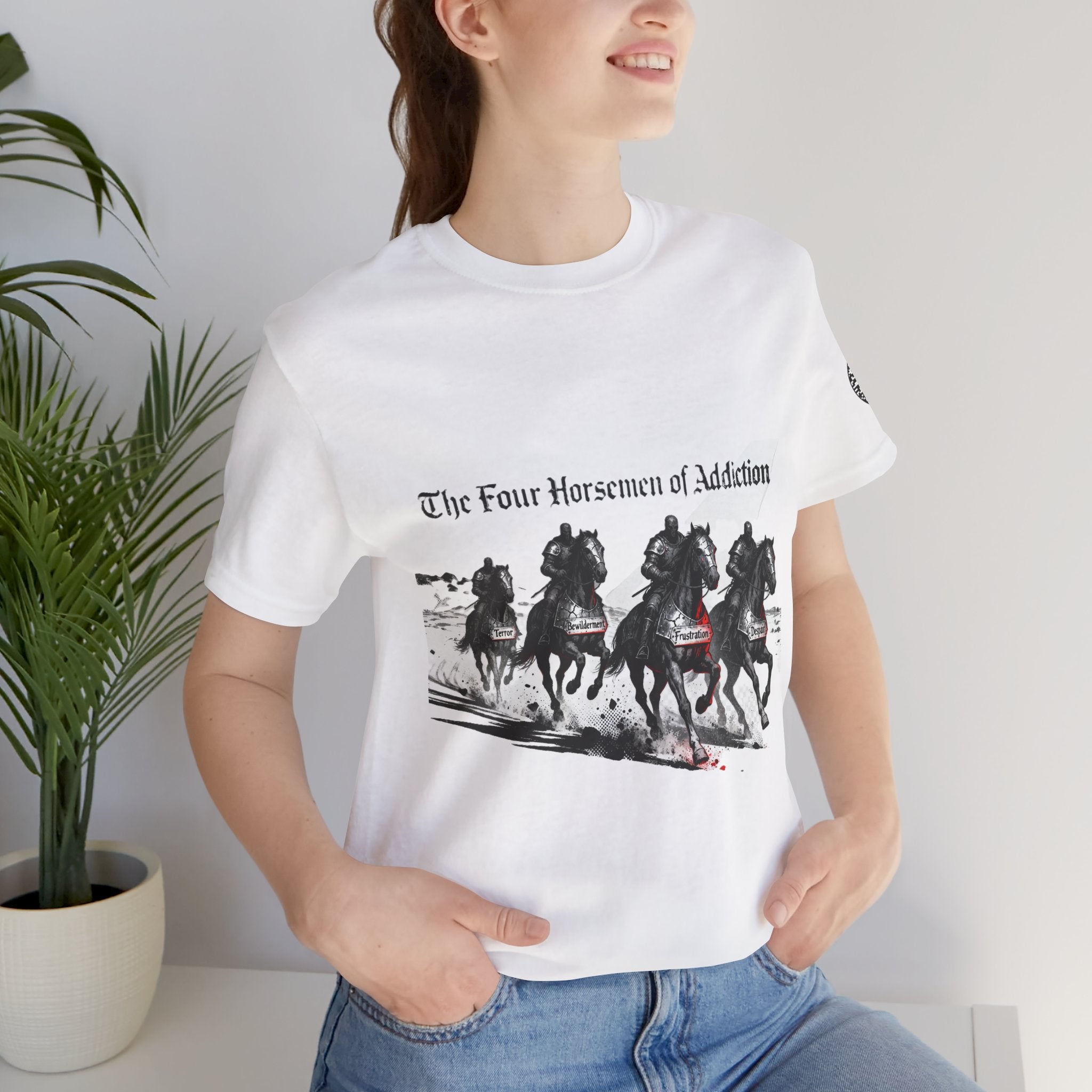 T-Shirt - Four Horsemen of Addiction - Better Place Design