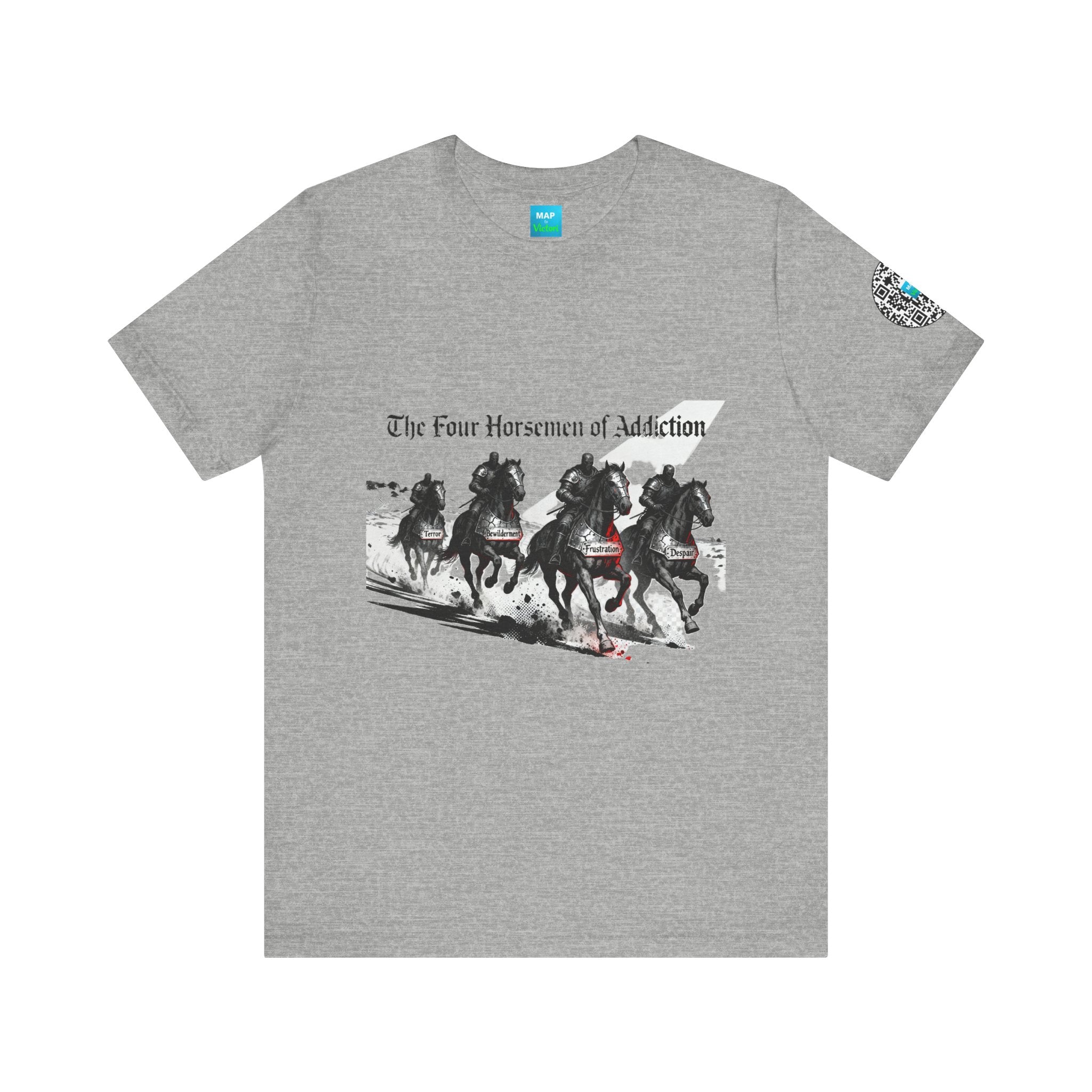 T-Shirt - Four Horsemen of Addiction - Better Place Design