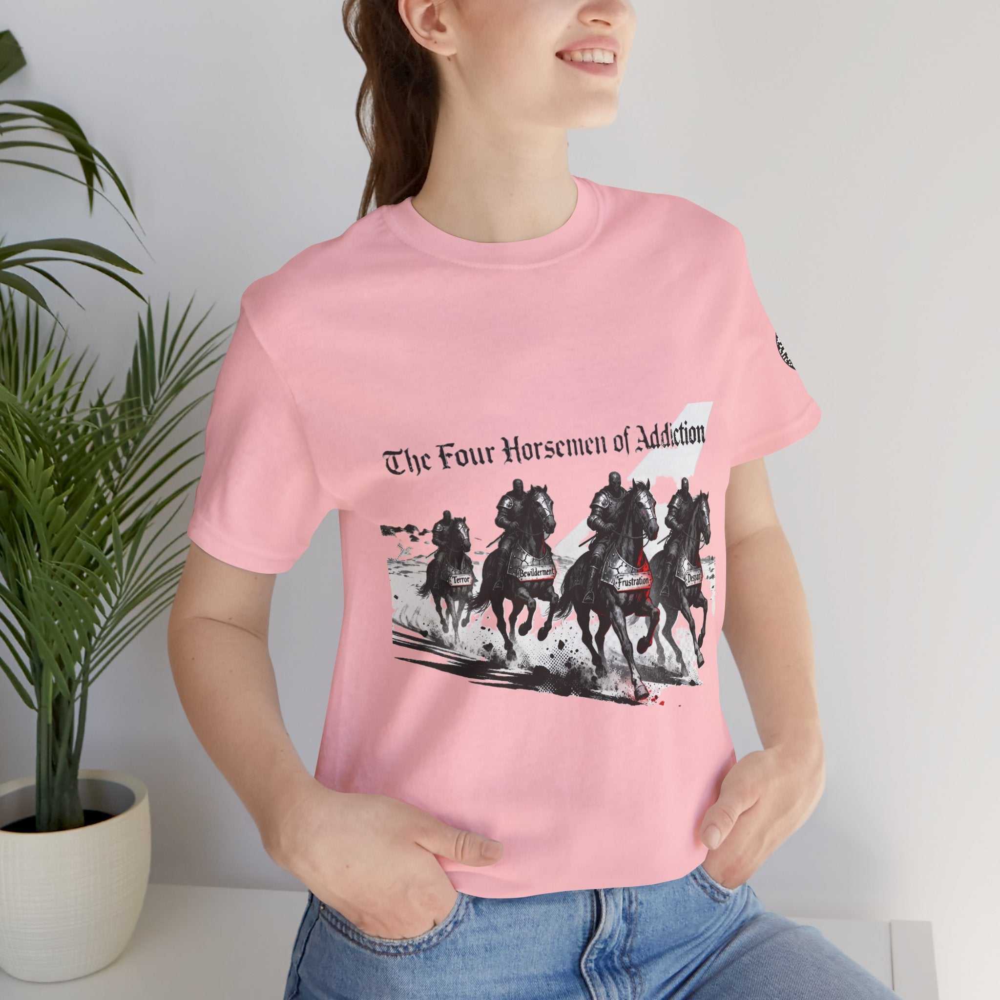 T-Shirt - Four Horsemen of Addiction - Better Place Design